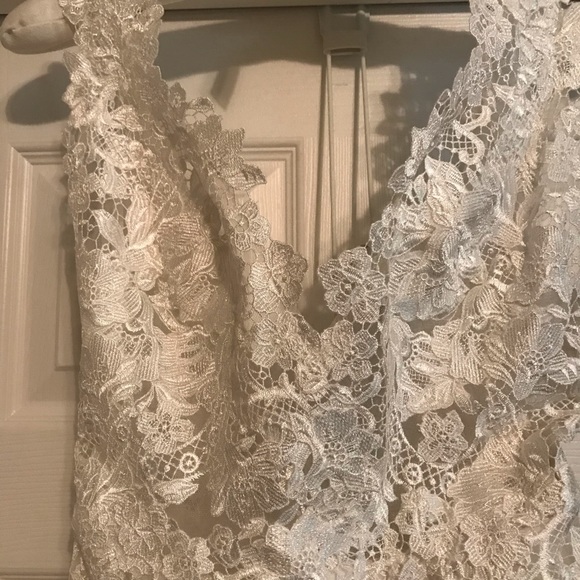 Lazaro 3656 Bridal Gown - Picture 5 of 9